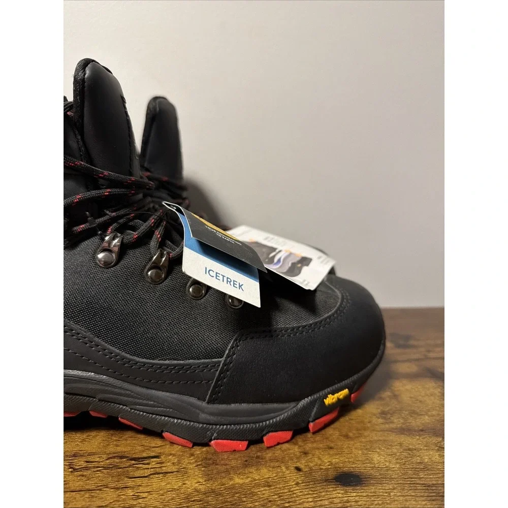 NEW RefrigiWear Black Widow COMPOSITE TOE Waterproof 1136CR‎ Work Boots Sz 9.5